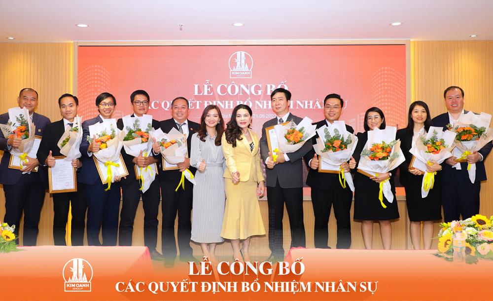 Kim Oanh Group bổ nhiệm nhiều lãnh đạo, hoàn thiện cơ cấu tổ chức